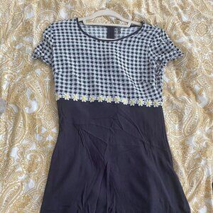 Black and White Dress